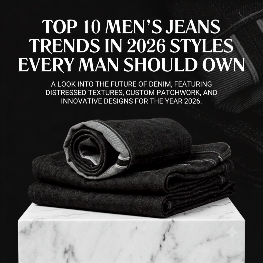Men's Jeans Trends 2026