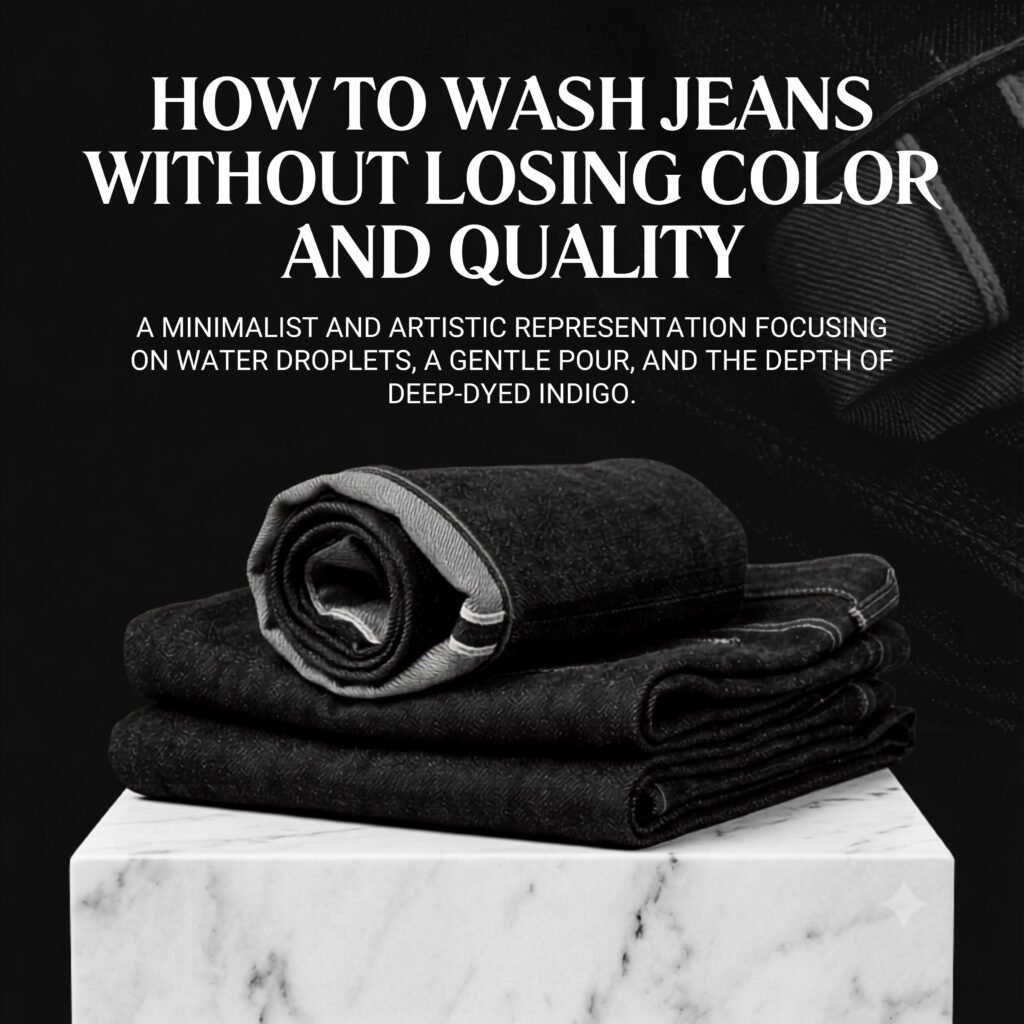 How to Wash Jeans Without Losing Color and Quality