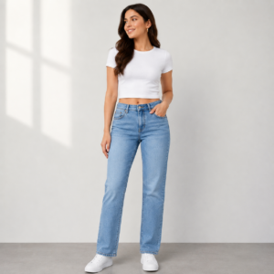 Straight jeans